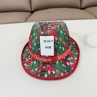 Ready Stock Christmas Hat Christmas Christmas Red Cowboy Hat Red Western Cow Hat