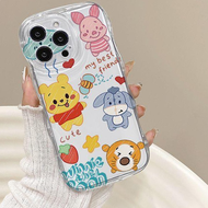 [ส่วนลด]เคสโทรศัพท์ใสลายการ์ตูนวินนี่เดอะพูห์น่ารัก เคส ไอโฟน 11For iPhone12 13 14 15 Pro MAX X XS XR XS 7 8 Plus SE2020