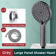 Bathroom Shower Nozzle 5 In 1 Assignable High Pressure Shower Head 5 Mode Water Saving Removable Han