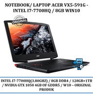 Notebook/Laptop Acer VX5-591G - Intel i7-7700HQ/8GB Win10 (Original)