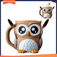 [greensea1]  Insulated Ice Cream Pint Sleeve Fun and Practical Dessert Accessory Adorable Owl Ice Cr