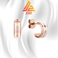 DW v2 Emalie Earrings - 316L Stainless Steel Titanium Earrings
