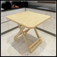Solid Wood Foldable Table Home Dining Table Small Aperture Eating Square Simple Table Current Portable Small Table