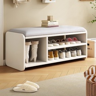 [in stock] Nordic Solid Wood for Shoes Rack Hallway Test Shoes Rack Household Shoe Rack Shoes Rack S