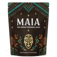 Maia Ceremonial Cacao, with Flavanol, Theobromine,  and  Flavonoids Blend, Improves Mental Clarity a