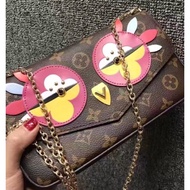 lv Felicie pochette lovely birds collection (lv owl)