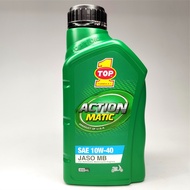 Top 1 Action Matic Motorcycle Oil SAE 10W-40 Fits Automatic Transmission Motorcycle