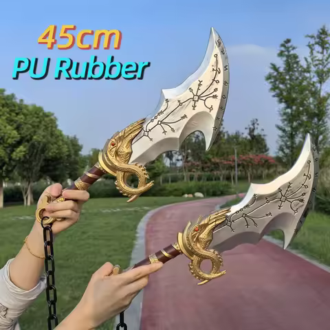 Cosplay God of War 4 Athena Blade Tomahawk Chained Axe Prop Weapon Role Playing Ghost Leviathan Chao