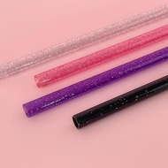 Solid Reusable Straw Diameter 8Mm Length 30Cm - Reusable Straw Bpa Free Sparkle