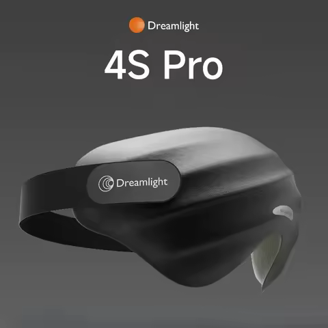Dreamlight 4SPro Silk-like Eye Mask with Air Cushion for Sleep Light-blocking Portable Blindfold Eye