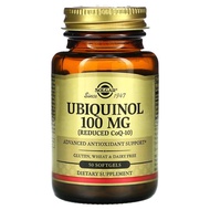 Solgar, Ubiquinol (Reduced CoQ10), 100 mg, 50 Softgels / 200 mg, 30 Softgels