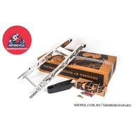 KING DRAG KINGDRAG SWING ARM YAMAHA Y15ZR Y15Z Y15 Y16 +2 INCH FOC SWINGARM SHAFT + RUBBER