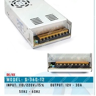POWER SUPPLY 12V 30A