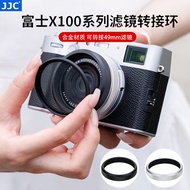 JJC Suitable for Fuji X100VI Filter Adapter Ring Fujifilm X100S X100 X70 X100V X100F X100T Adapter R