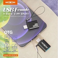 MOXOM OTG USB Converter Adapter USB Type C to USB-A & USB-A to USB Type C Android to USB Device Dong