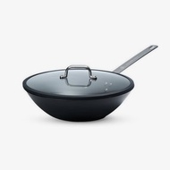 瑞典主廚秘密 附蓋中式炒鍋 鐵制 4L/30CM 窒化鐵鍋 無需開鍋