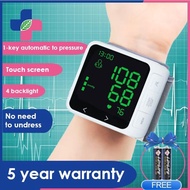 【COD】 5 Yrs Warranty Blood Pressure Digital Monitor Automatic Touch HD Large Screen Wrist BP monitor