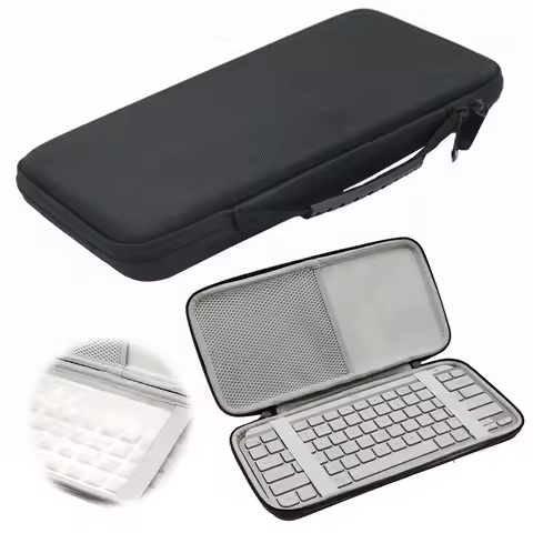 Protective Storage Bag for Logitech MX Keys / MX Keys S / MX Keys Mini Wireless Keyboard Storage Cas