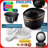 Philips HD4539/62 1.5L 5000 Series IH Rice Cooker with Taste Selection Technology HD4539