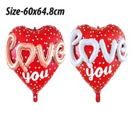 Party Decoration 3D Love shape Love you Foil Balloon Belon