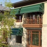 Fold Canopy Awning High-Density Awning Roof Outdoor Aluminium Alloy Awning Canopy