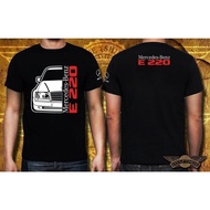 fashion 2024 Mercedes Benz E220 Exclusive FRONT (Black Tshirt)