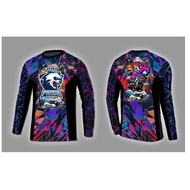 T-shirt Food Panda Fashion Food Panda Long Sleeve Sublimation Drifit Uniform 3D Bicycle Sportswear L