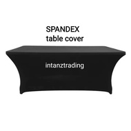Spandex Table Cover Sarung Meja Banquet 6ft x 2.5ft Full Elastic Banquet Table Cloth