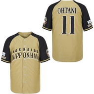 Men's Hokkaido Nippon-Ham #11 Ohtani Fighters Summer Baseball Jersey Stitched
