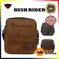 ORIGINAL RUSH RIDER GENUINE LEATHER SLING BAG CROSSBODY MEN WOMEN BEG LELAKI PEREMPUAN KULIT ASLI BR