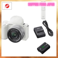 SONY [ZV-E10M2K with Battery/Charger/Grip Set] for first-time Vlog shooting. ZV-E10M2K White + GP-VP