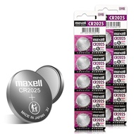 【maxell】公司貨 CR2025 鈕扣型電池 3V專用鋰電池(2卡10顆入)日本製