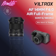 VILTROX AF 14MM F4.0 AIR Full-Frame For Sony E/ Nikon Z Mount | GENUINE PRODUCTS