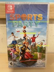 全新 Switch NS遊戲 運動派對 SPORTS PARTY 美版中英文版