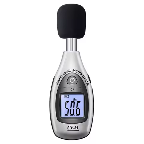 CEM DT-85A Digital MINI Sound Level Meter 35 to 130dB Range and Frequency Weighting Portable Noise M