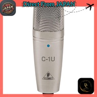 Behringer C-1U USB Condenser Microphone with Stand Mount for Vocals