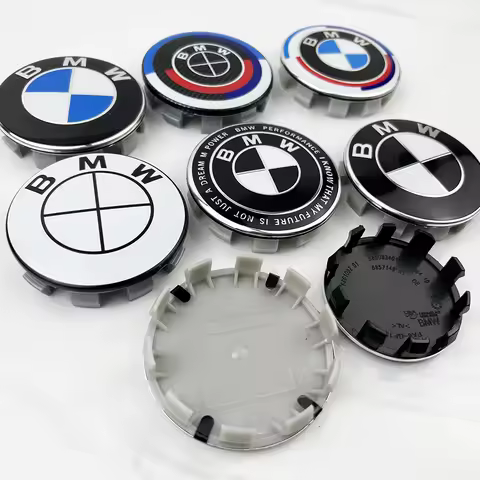 20pcs 60MM 68MM 50th Anniversary Car Wheel Hub Center Cap Cover For BMW M E46 X1 X2 X3 X4 X5 X6 F48 