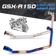 ⓞSlip On For SUZUKI GSXR150 GSX150R GSX S150 GSX-S150 gsxr125 Motorcycle Exhaust Escape Modify F ✣G