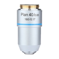 Plan Achromatic Objective Lens 40X with RMS Thread 160/0.17 195mm for Biological Microscope 195