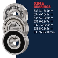 XiKe 633 634 635 636 637 638 639 2RS/ZZ/Open Deep Groove Ball Bearings