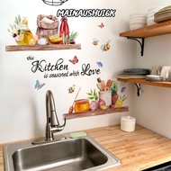 MAINAUSHUI6K Wallpaper Decoration, Home Decoration Self-adhesive Kitchen Sticker,  Waterproof Remova