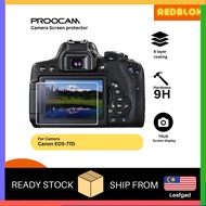 PROOCAM SPC-77D GLASS SCREEN PROTECTOR FOR CANON 77D 1