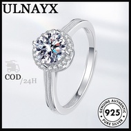 Women's Zirconia Ring PT950 Full Diamond Round