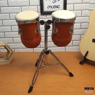 Mini Kempul - Ketipung Tak Tung Drum - Tabla Drum Plaque - Bonus Stand