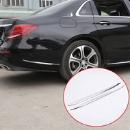 ABS Side Molding Decorative Strips Trim Sticker For Mercedes Benz E Class W213 E200l 300l 2016 2017 