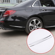 ABS Side Molding Decorative Strips Trim Sticker For Mercedes Benz E Class W213 E200l 300l 2016 2017 AMG Car Accessories