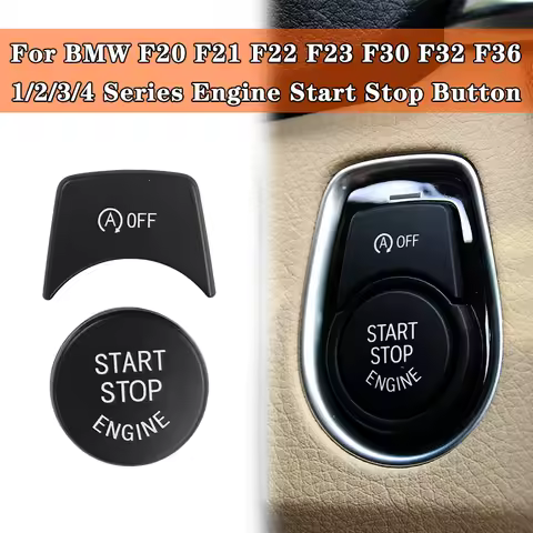 New Car Engine START Button Cover STOP Switch Accessory Key Decor for BMW F20 F21 F22 F23 F30 F32 F3