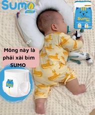 BỈM QUẦN SUMO CAO CẤP 104 MIẾNG SIZE 6XL FORM TO