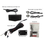24Ghz Millimeter Motorcycle Blind Spot Detection System Wave Radar 15M Motorcycle BSD Motorcycle Ele