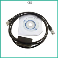 CRE USB Data Download Cable For Topcon Sokkia Gowin Total Station Hirose Connector